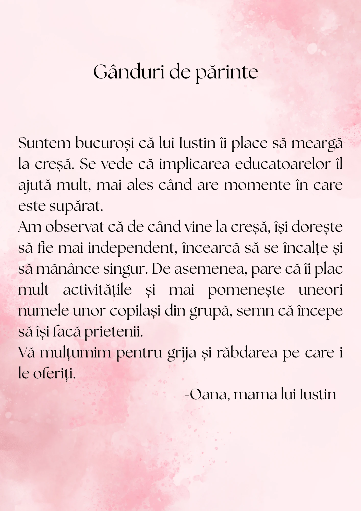 Recenzie părinte 2