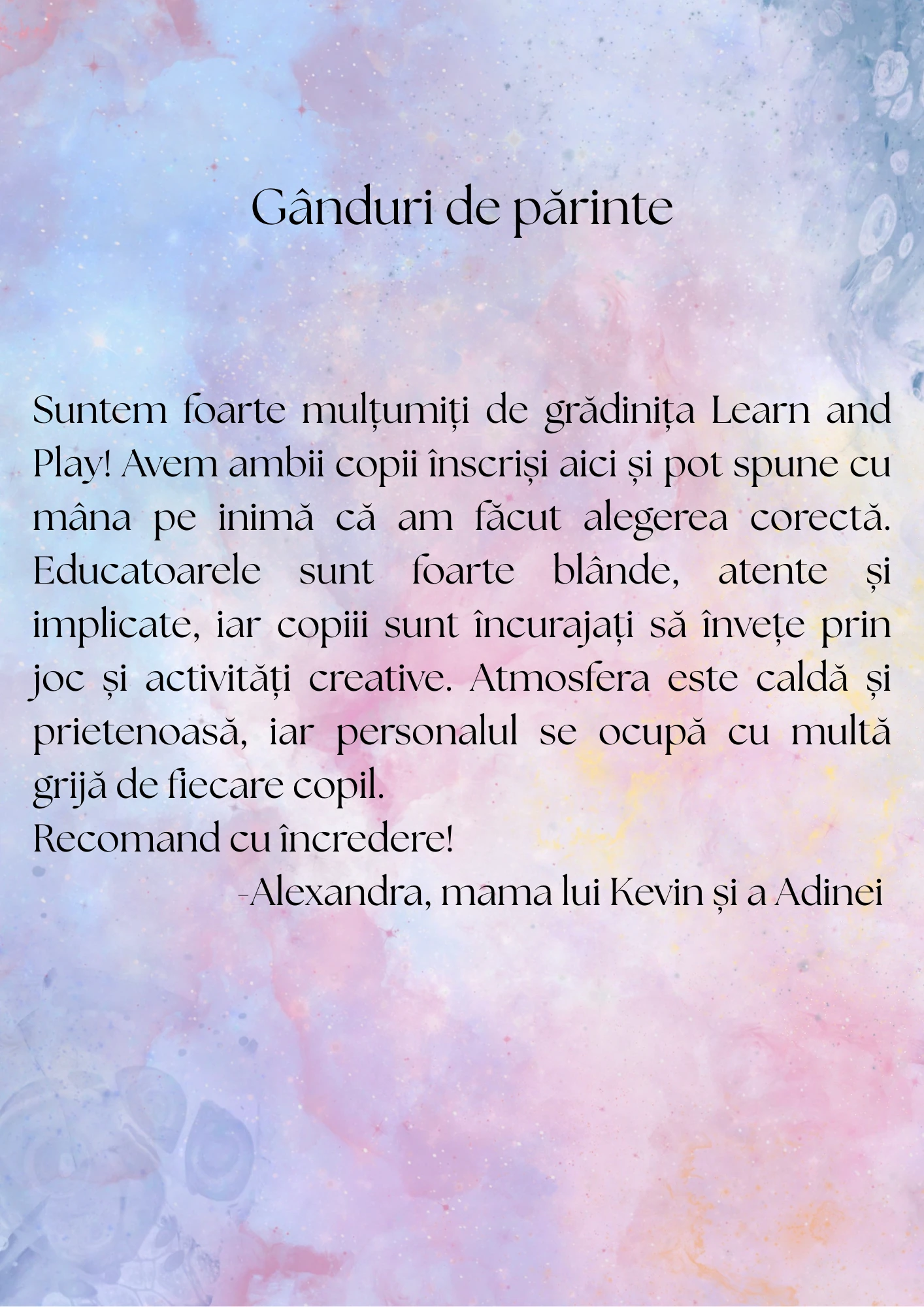 Recenzie părinte 6